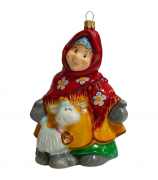 Елочная игрушка «Жил был у бабушки...»