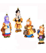 Набор елочных игрушек «Деревенский»