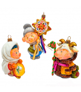 Набор елочных игрушек «Коляда»