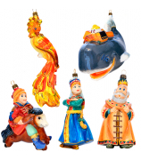 Набор елочных игрушек «Конек Горбунок» Набор елочных игрушек «Конек Горбунок»