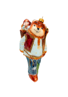 Ёлочная игрушка «Маша и медведь»