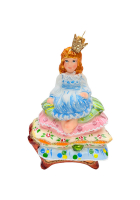 Ёлочная игрушка «Принцесса на горошине»
