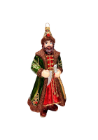 Ёлочная игрушка «Боярин в зелёном кафтане»
