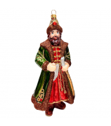 Ёлочная игрушка «Боярин в зелёном кафтане»