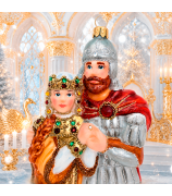 Ёлочная игрушка «Руслан и Людмила»