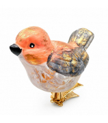Ёлочная игрушка «Зимняя певунья»