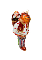 Ёлочная игрушка «Мишка и Маша»
