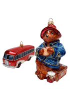 Набор ёлочных игрушек «Мишка Паддингтон и автобус»
