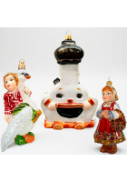 Набор ёлочных игрушек «Иванушка и Гуси-Лебеди»