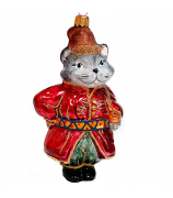 Ёлочная игрушка «Серый Котофей»