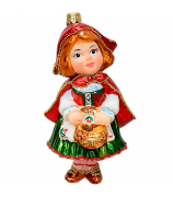 Ёлочная игрушка «Красная шапочка»