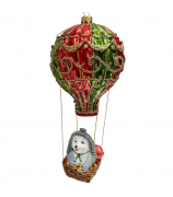 Ёлочная игрушка «Полёт ёжика»