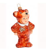 Ёлочная игрушка «Мальчик в костюме медвежонка»