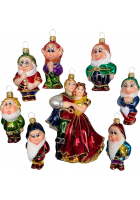 Набор ёлочных игрушек «Белоснежка и семь гномов»