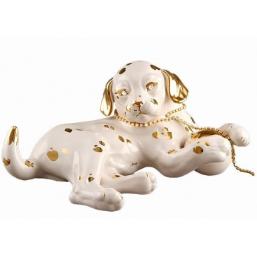 Фигурка «Щенок с мячиком», Италия