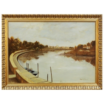 Пейзаж, авт.Signorello, холст, масло