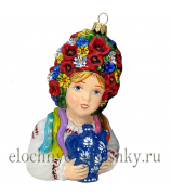 Елочная игрушка «Кубанская казачка»