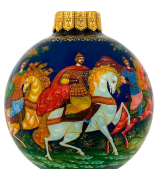 Ёлочный шар «Три богатыря»