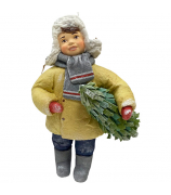 Елочная игрушка «Мальчик с ёлочкой» 