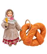 Набор ёлочных игрушек «Конфетки-бараночки»