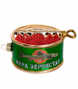 Ёлочная игрушка «Икра красная» Ёлочная игрушка «Икра красная»